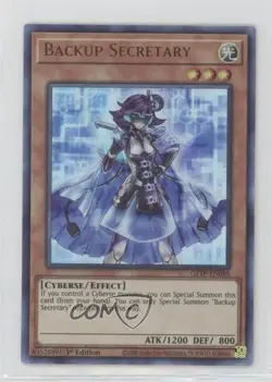 UR - Backup Secretary 1st Ed. YuGiOh Ghosts From The Past #GFTP-EN088 - Image 1