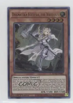 Dogmatika Ecclesia the Virtuous 1st Ed. YuGiOh Rise of Duelist #ROTD-EN005 - Image 1