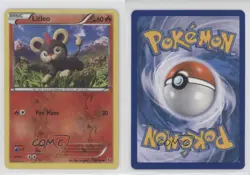 Litleo Reverse Foil Pokemon XY Flashfire #19 0cv - Image 3