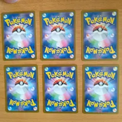 McDonald's Promo 2025 6 Types Complete Set Pokemon Card Japanese Pikachu - Image 2