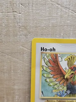 Ho-oh 18/64 Neo Revelation Non-Holo Rare Pokemon Card TCG Damaged Creased - Image 3