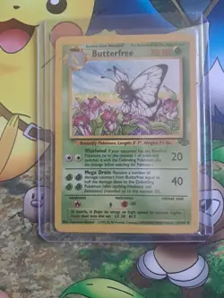 Butterfree 33/64 Jungle Set Pokemon Card - Image 1