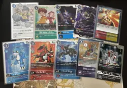 Japanese Digimon Card Lot Of 10 Holos/Rares See Pic For Exact Cards #13 - Image 1