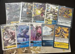 Japanese Digimon Card Lot Of 10 Holos/Rares See Pic For Exact Cards #16 - Image 1