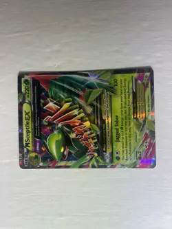 Pokemon Mega M Sceptile EX XY Ancient Origins Holo Card 8/98 - Image 2
