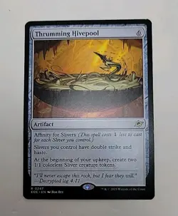 Thrumming Hivepool Edge of Eternities Magic the Gathering MTG M/NM Regular - Image 1