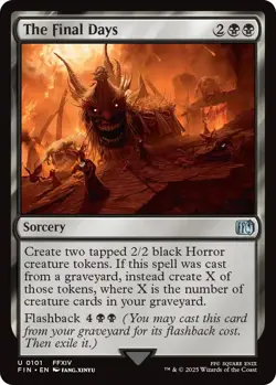 MTG Foil - The Final Days - 101 / NM / Japanese - Image 1