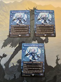 MTG EOE Mm'Menon The Right Hand x3 Borderless NM - Image 1