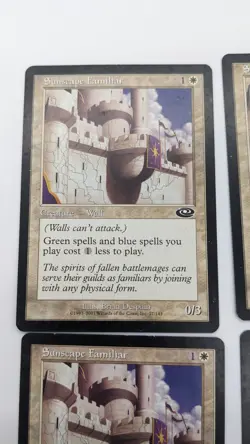 Magic: the Gathering / MtG Sunscape Familiar x4 Planeshift - Image 5