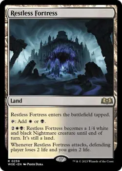 Restless Fortress - Near Mint MTG Wilds of Eldraine - Image 1