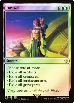 Farewell SURGE FOIL - Commander Final Fantasy FIC 242 - EN NM MTG - Image 1