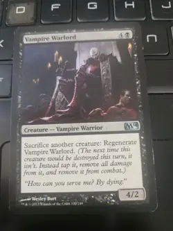 Vampire Warlord LP, English MTG Magic 2014 (M14) - Image 1