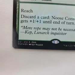 2x MTG FOIL Noose Constrictor FNM Promo NM Near Mint Magic the Gathering - Image 4