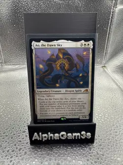 1x MTG Ao, the Dawn Sky - Kamigawa: Neon Dynasty (NEO) #2 - Magic the Gathering - Image 1
