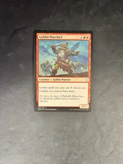Goblin Warchief - MP MTG Dominaria - Red - Image 1