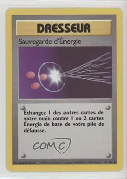 Energy Retrieval French Pokemon Base Set #81 1999 2o0 - Image 1