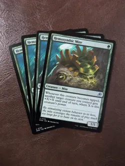 X4 Hemosymbic Mite Edge of Eternities MTG Regular - Image 1