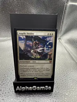 Angelic Destiny Commander: Wilds of Eldraine WOC M 0060 MTG Magic - Image 1