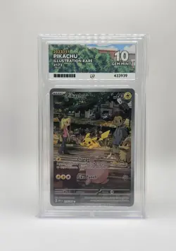 Pokemon 151 Pikachu Illustration Rare 173/165 English ACE 10 - Image 1