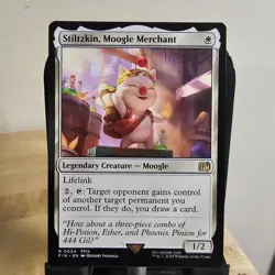 Stiltzkin, Moogle Merchant Final Fantasy Regular - NM #34 MTG FIN - Image 1