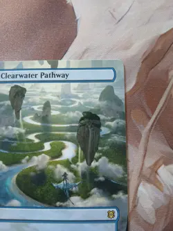 MTG Linvala, Clearwater Pathway Borderless Zendikar Rising 2020 NM - Image 3