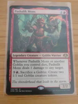 MTG Pashalik Mons 133 Dominaria Remastered M/NM Free UK P&P - Image 1