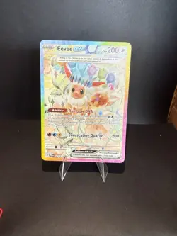 Pokemon TCG Eevee EX 167/131 Prismatic Evolutions SiR Special Illustration Rare - Image 1