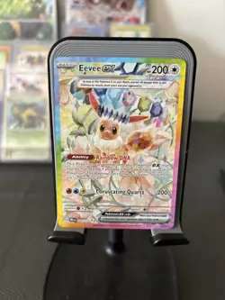 Pokemon TCG Eevee EX 167/131 Prismatic Evolutions SiR Special Illustration Rare - Image 1