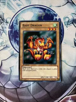 (YCL) Yugioh Baby Dragon LCJW-EN006 Super Rare 1st Ed LP - Image 1