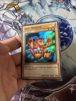 (YCL) Yugioh Baby Dragon LCJW-EN006 Super Rare 1st Ed LP - Image 2