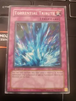 Yugioh Card Torrential Tribute SD4-EN030 Common 1st Edition - Image 1