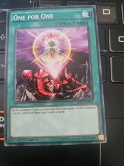 SDSE-EN031 One For One Common 1st Edition Near Mint YuGiOh Card - Image 1