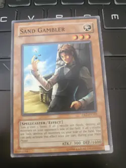 Sand Gambler - DR2-EN182 - Common Yugioh - Image 1