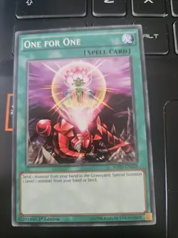 One for One - SDPD-EN028 - 1st Edition - Common - NM - YuGiOh! - Image 1