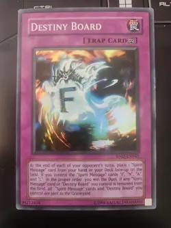 Destiny Board RP02-EN045 Super Rare NM YuGiOh Card - Image 1