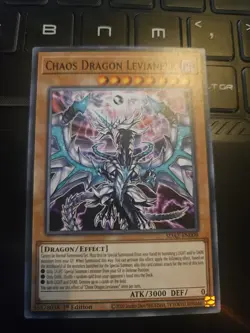 YUGIOH Common Chaos Dragon Levianeer SDAZ-EN009 1st Edition - Image 1