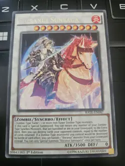 RATE-EN047 Shiranui Sunsaga Rare 1st Edition Mint YuGiOh Card - Image 1