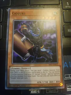 SR07-EN013 Gozuki Common 1st Edition NM Yugioh Card - Image 1