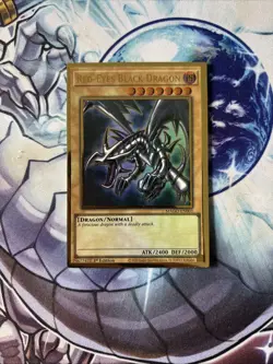(YCL) YUGIOH RED-EYES BLACK DRAGON MAGO-EN003 GOLD 1ST EDITION VLP - Image 1