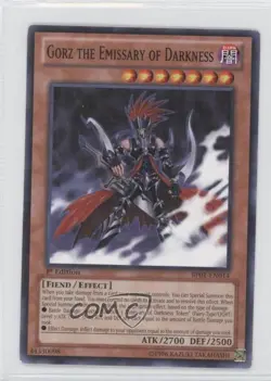 Gorz the Emissary of Darkness 1st Ed. YuGiOh Battle Pack: Epic Dawn #BP01-EN014 - Image 1