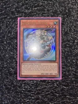 Yugioh! Dracotail Lukias JUSH-EN001 Ultra Rare 1st Edition Near Mint - Image 1