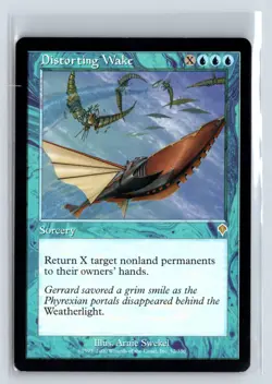 (2X) Distorting Wake Invasion Rare - MTG Magic the Gathering Card - Image 3