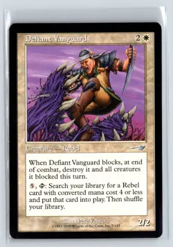 (2X) Defiant Vanguard Nemesis Uncommon - MTG Magic the Gathering Card - Image 1