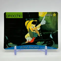 Pinocchio The Walt Disney TCG Trading Card Theater SEGA Anime Japan 1995 #11 - Image 1