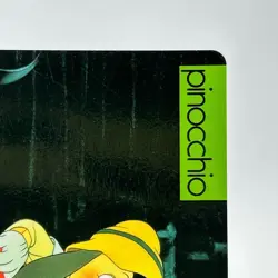 Pinocchio The Walt Disney TCG Trading Card Theater SEGA Anime Japan 1995 #11 - Image 3