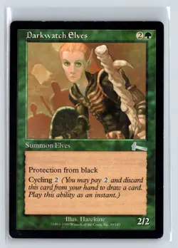 (2X) Darkwatch Elves Urza's Legacy Uncommon - MTG Magic the Gathering Card - Image 1