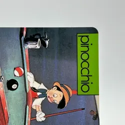 Pinocchio The Walt Disney TCG Trading Card Theater SEGA Anime Japan 1995 #9 - Image 3