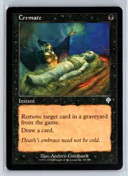 (2X) Cremate Invasion Uncommon - MTG Magic the Gathering Card - Image 1