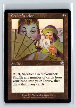 (2X) Credit Voucher - Mercadian Masques - MTG Magic the Gathering Card - Image 3