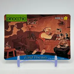 Pinocchio The Walt Disney TCG Trading Card Theater SEGA Anime Japan 1995 #1 - Image 1